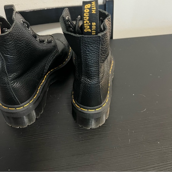 Dr. Martens Black Leather Sinclair Boots - Picture 12 of 13